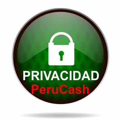 Privacidad de PeruCash